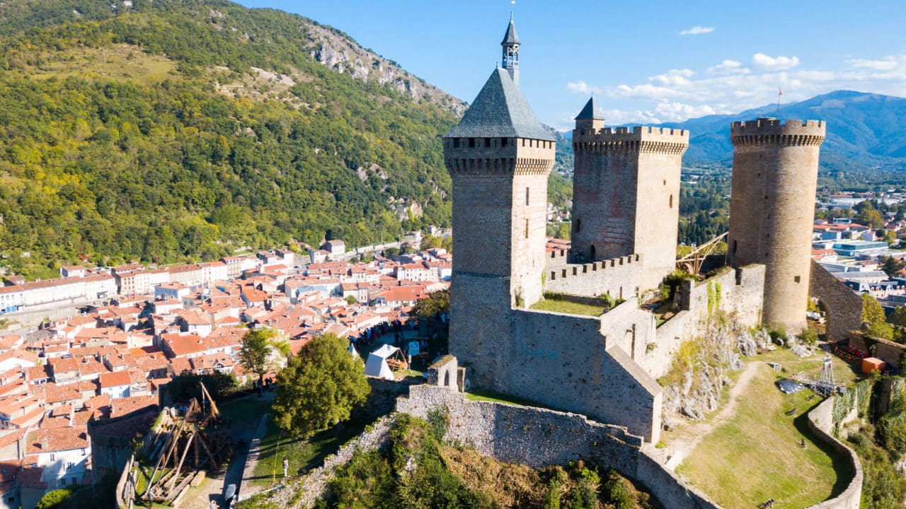 Foix Castle Camping La Serre En Ari ge Foix Castle Camping La Serre En Ari ge