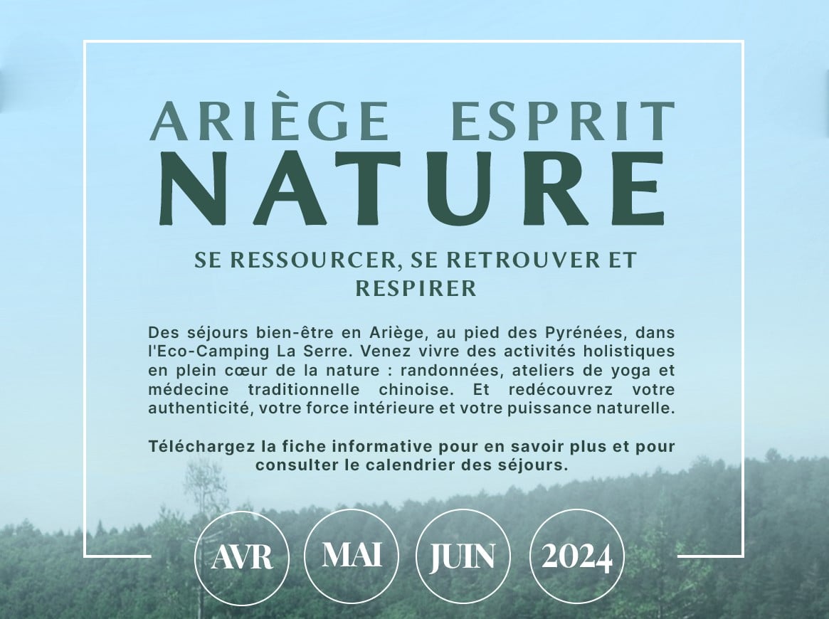 Een wellnessvakantie op camping La Serre in de Ariège.